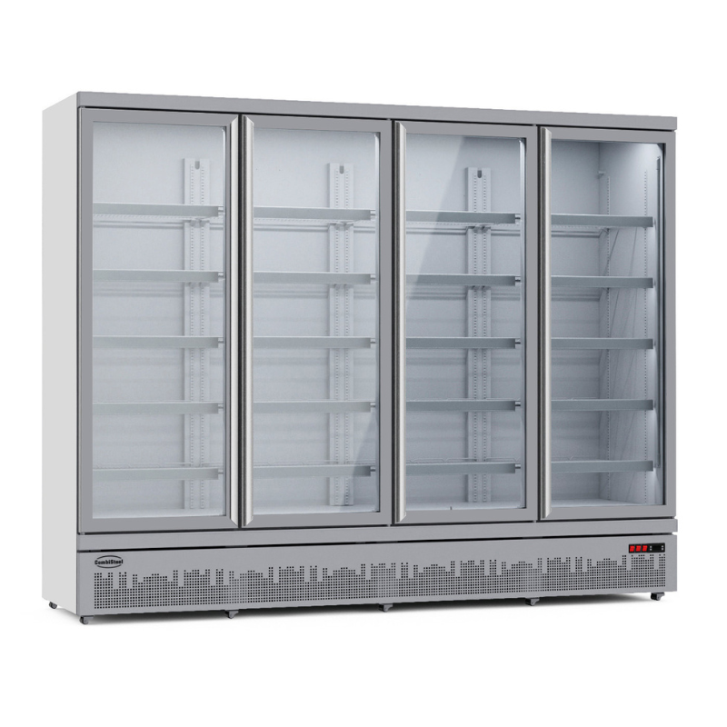 REFRIGERATOR 4 GLASS DOORS JDE-2025R SKU 7455.2210 All Stop Trading