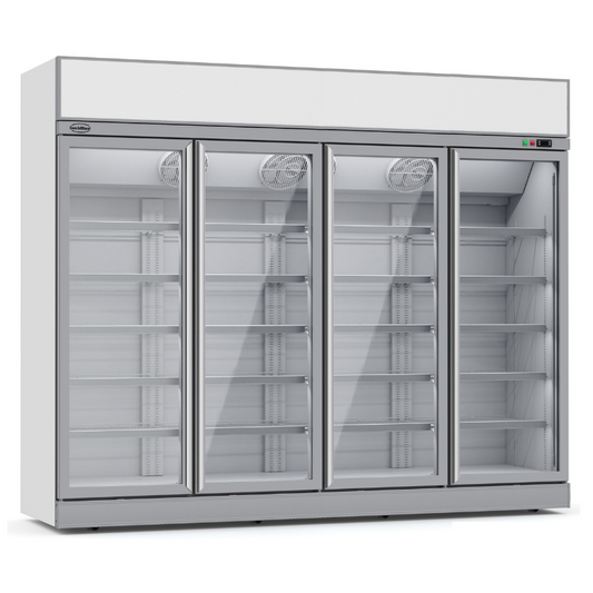 FREEZER 4 GLASS DOORS INS-2060F  *TRANSPORT ON REQUEST* SKU 7455.2440 All Stop Trading