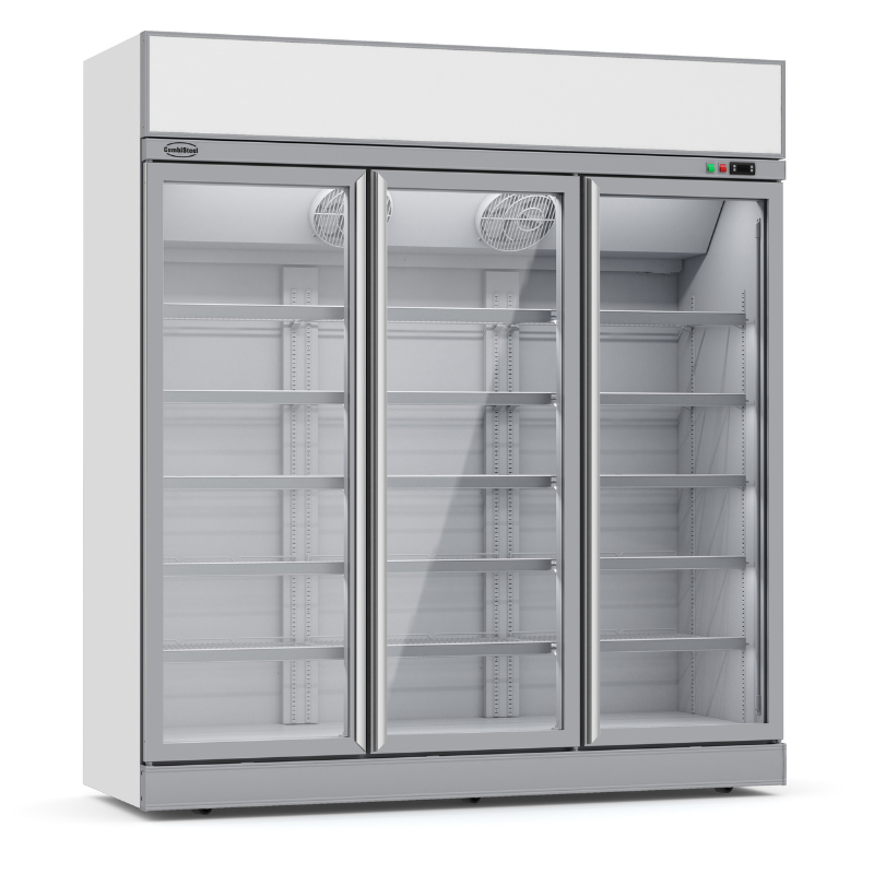 REFRIGERATOR 3 GLASS DOORS INS-1530R SKU 7455.2410 All Stop Trading