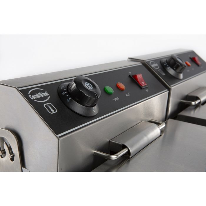 ELECTRIC COUNTER FRYER 2X8 L SKU 7455.1005 All Stop Trading