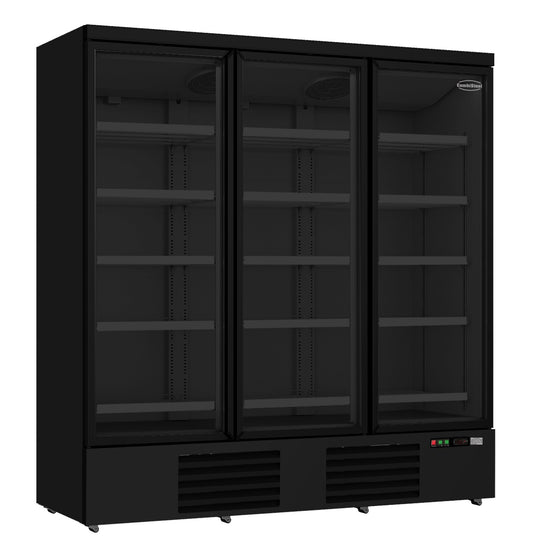 refrigerator-3-glass-doors-black-jde-1530r-bl