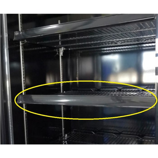 PRICECARD HOLDER MIDDLE SHELVES BLACK 7455.2235-2240-2250 / 7455.2415-2417-2435-2445 - SKU 7455.2264 All Stop Trading