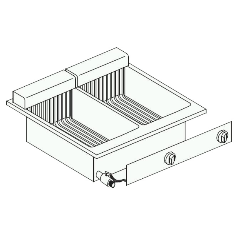 EL. FRYER 2X10 L SKU: 7266.0075 All Stop Trading