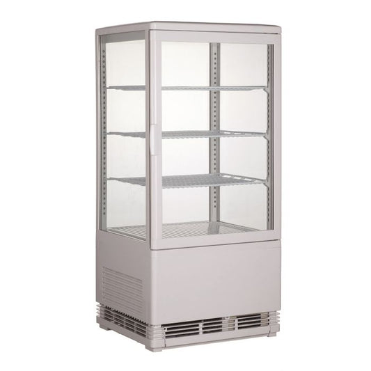 COLD DISPLAY 68L WHITE - SKU 7487.0165  All Stop Trading