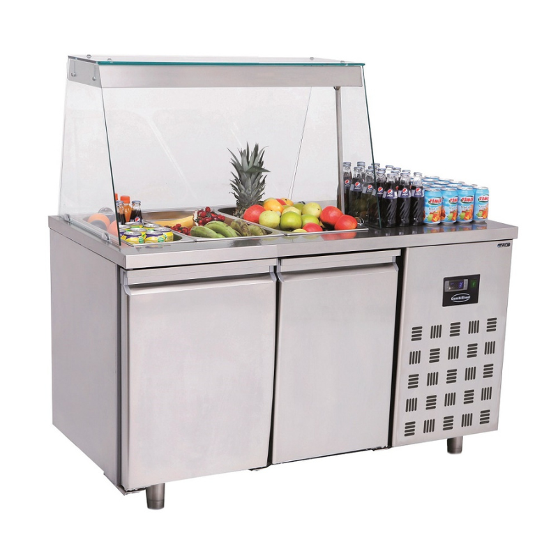 SALADETTE 2 DOORS 3x 1/1GN CONTAINER SKU 7489.5150 All Stop Trading
