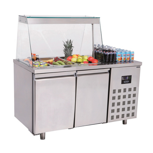SALADETTE 2 DOORS 3x 1/1GN CONTAINER SKU 7489.5150 All Stop Trading