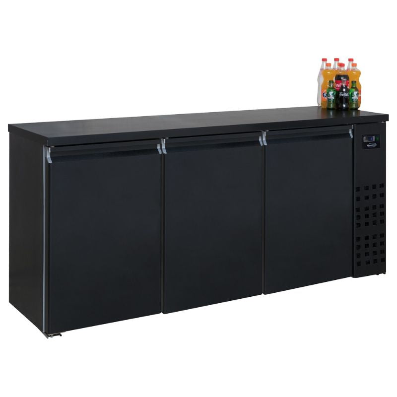 BARCOOLER BLACK 3 DOORS SKU: 7489.5275 All Stop Trading