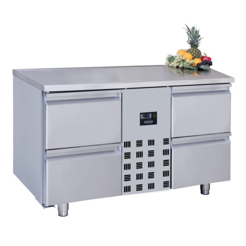 700 REFRIGERATED COUNTER 4 DRAWERS MONOBLOCK SKU 7489.5375 All Stop Trading