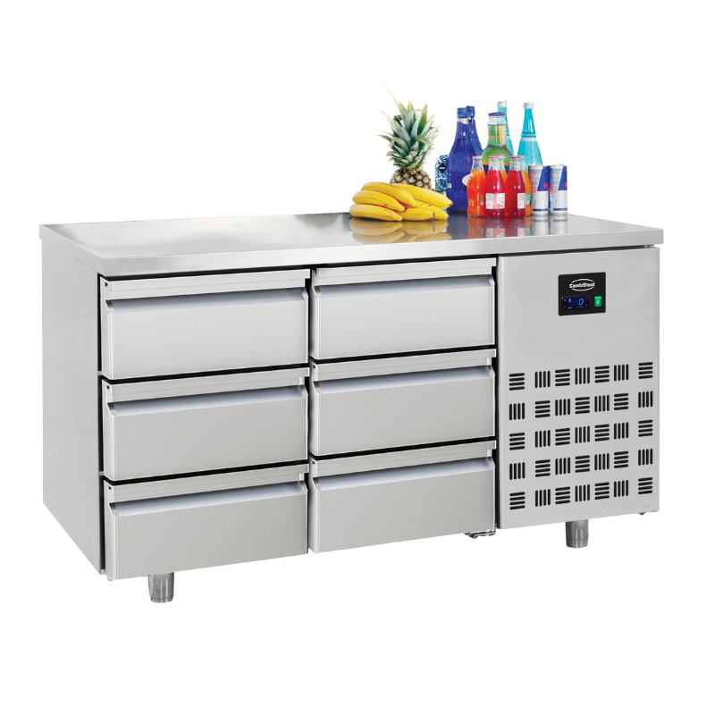 700 REFRIGERATED COUNTER 6 DRAWERS SKU: 7489.5575