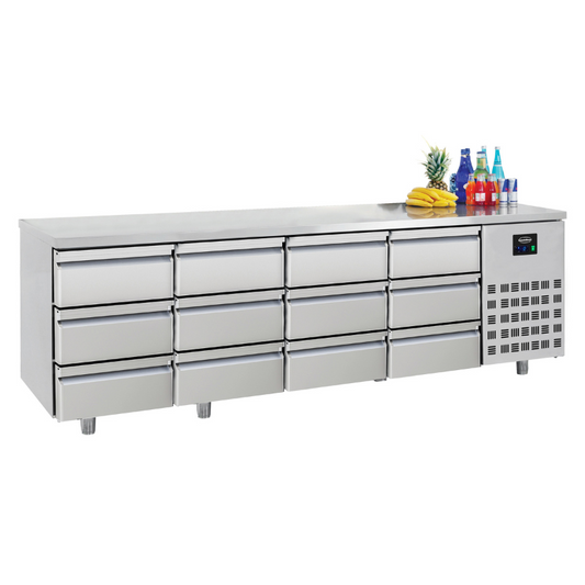 700 REFRIGERATED COUNTER 12 DRAWERS  SKU 7489.5585