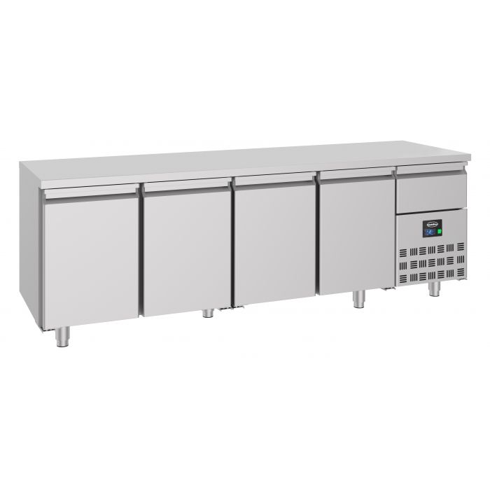 700 REFRIGERATED COUNTER 4 DOORS SKU 7489.5167 All Stop Trading