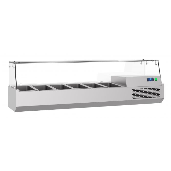 REFRIGERATED COUNTER TOP 6X 1/3 GN - SKU 7489.5240  All Stop Trading