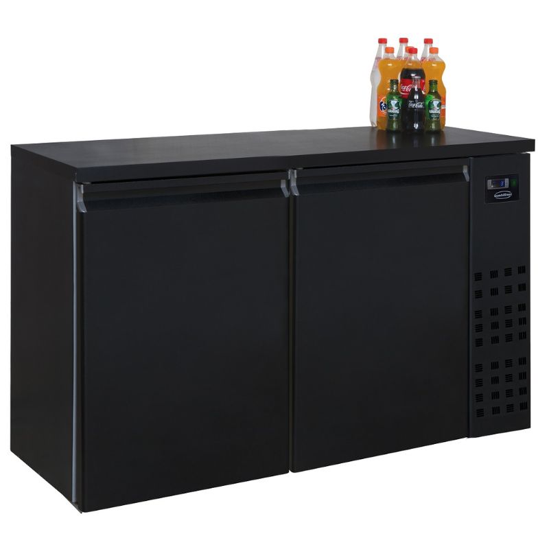 BARCOOLER BLACK 2 DOORS SKU: 7489.5270 All Stop Trading