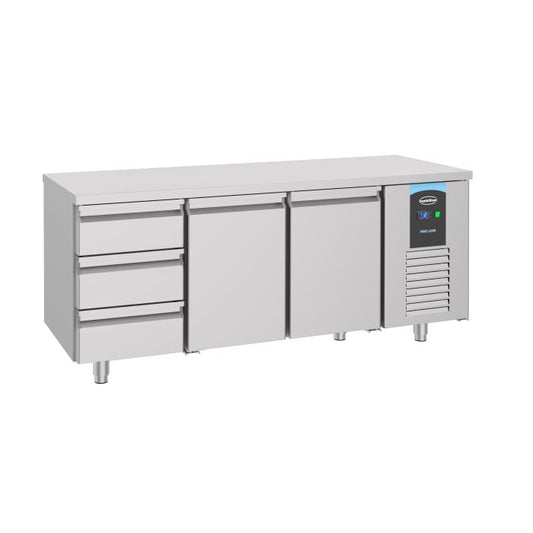 700 Refrigerated Counter 2 Doors 3 Drawers  7489.5555