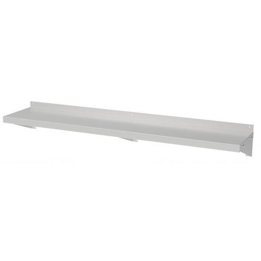 400 SS WALL SHELVES 2000 INCL. BRACKETS  - SKU 7490.0230  All Stop Trading