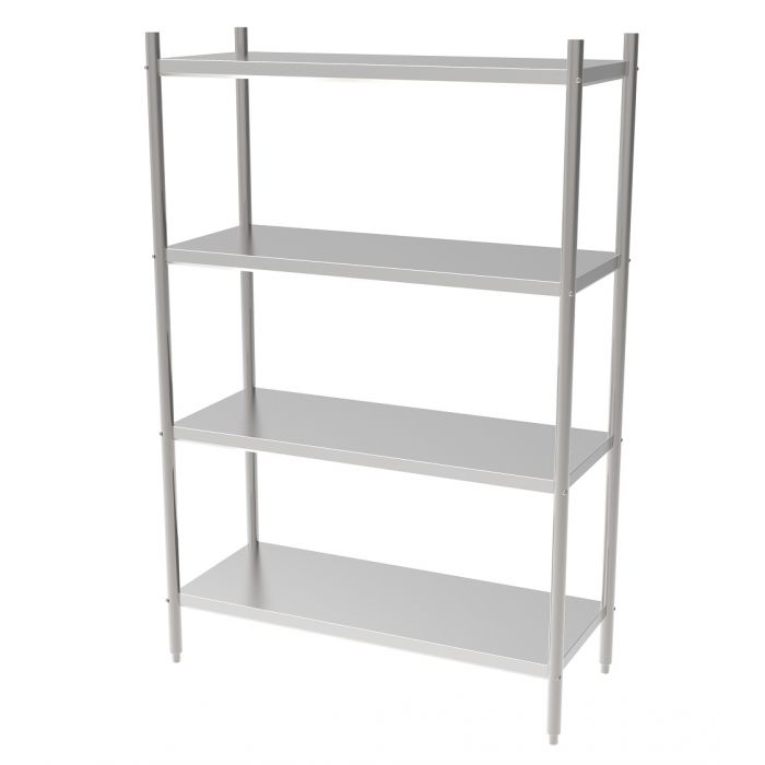 SHELF UNITS 4 LEVELS FLAT-PACKED 900 - SKU 7490.0235  All Stop Trading