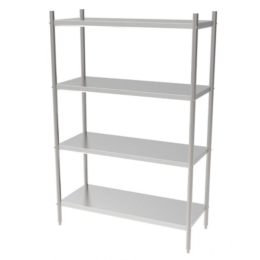 SHELF UNITS 4 LEVELS FLAT-PACKED 900 - SKU 7490.0235  All Stop Trading