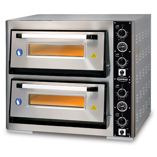 Electric Pizza Oven Double 2 X 6 SKU 7491.1035