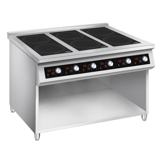 INDUCTION STOVE 6 HOBS ONLY SUITABLE FOR INDUCTION PANS - SKU 7505.0015  All Stop Trading