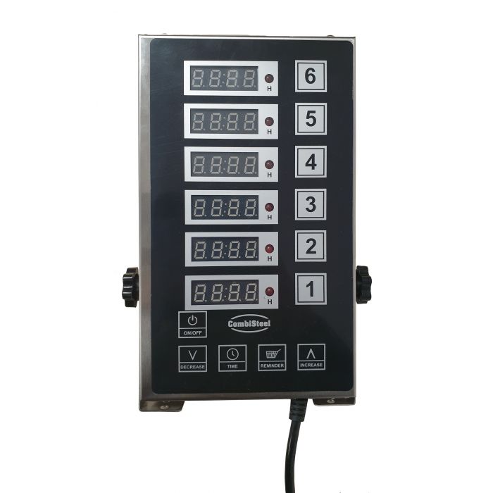 DIGITAL KITCHEN TIMER 6 CHANNELS DKT-6 - SKU 7517.0010  All Stop Trading