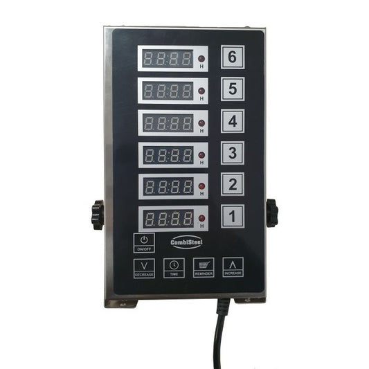 DIGITAL KITCHEN TIMER 6 CHANNELS DKT-6 - SKU 7517.0010  All Stop Trading