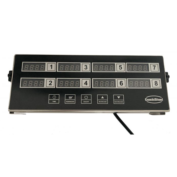 DIGITAL KITCHEN TIMER 8 CHANNELS DKT-8 - SKU 7517.0015  All Stop Trading