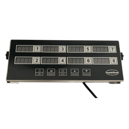 DIGITAL KITCHEN TIMER 8 CHANNELS DKT-8 - SKU 7517.0015  All Stop Trading