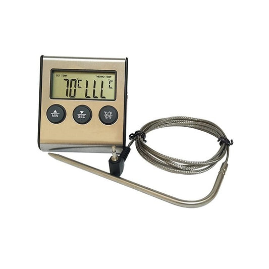 DIGITAL THERMOMETER WITH TIMER - SKU 7521.0035  All Stop Trading