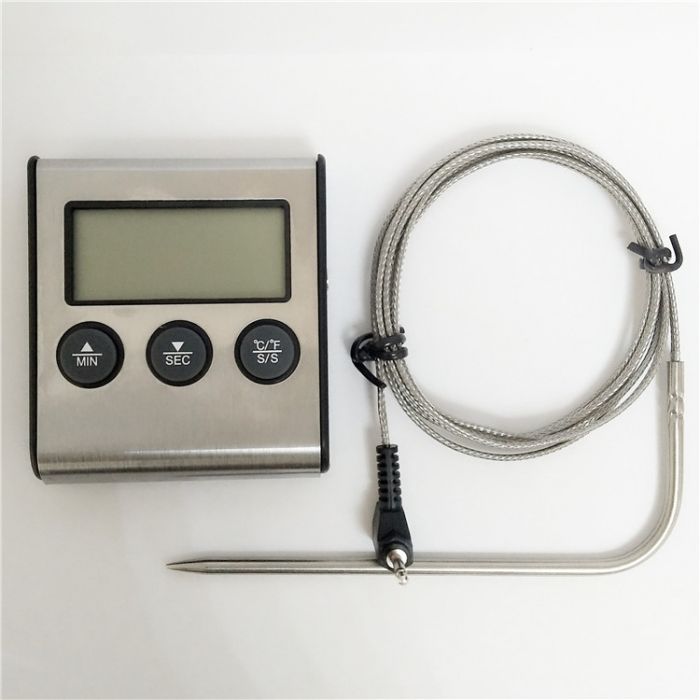 DIGITAL THERMOMETER WITH TIMER - SKU 7521.0035  All Stop Trading