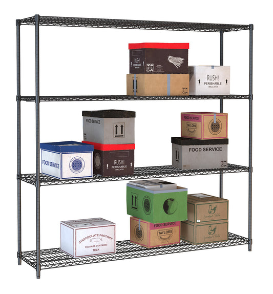 shelf-units-4-levels-1800-black-flat-packed