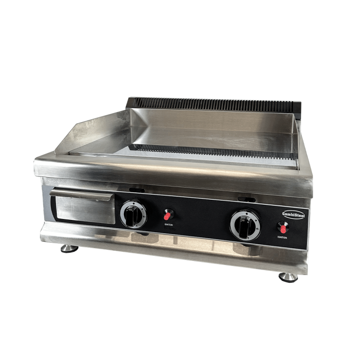 Combisteel Gas Fry Top Chrome 650 Propane