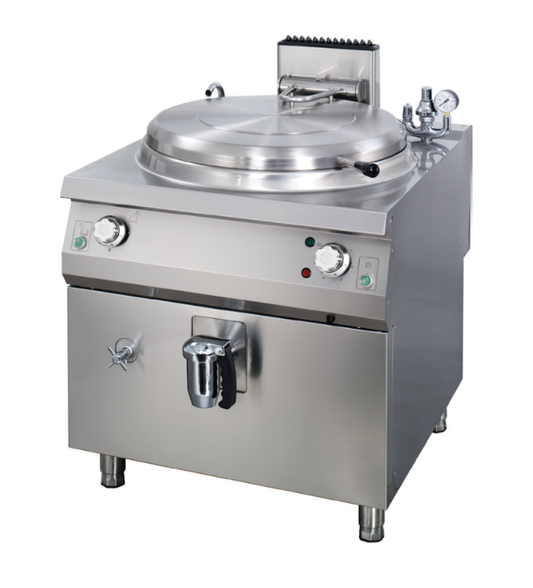 Premium Boiling Pan - 120L - Direct - 90cm Deep - Gas