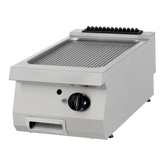 Premium Griddle - Grooved - Single Unit - 90cm Deep - Gas
