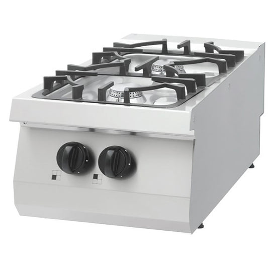 Heavy Duty Cooker - 2 Burners - 13.5 kW - Gas