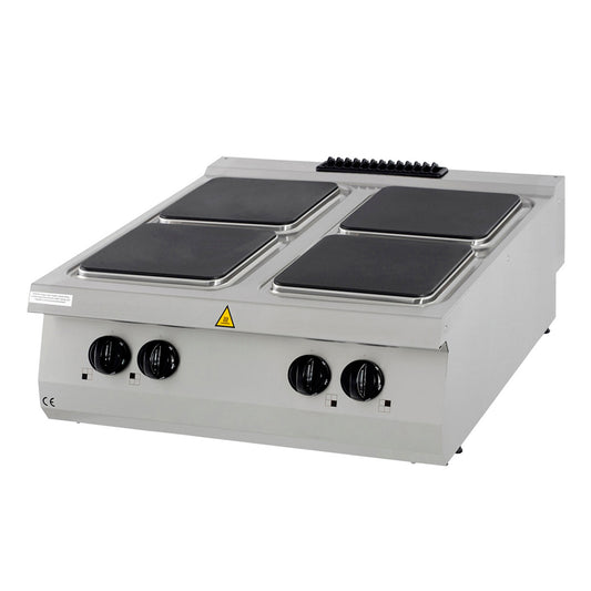 Premium Cooker - 4 Burners - Double Unit - 90cm Deep - Electric