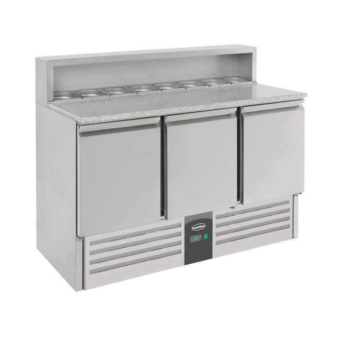 Pizza Counter 3 Doors