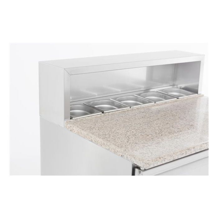 PIZZA COUNTER 2 DOORS - SKU 7950.0070  All Stop Trading