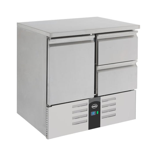 Refrigerated Counter 1 Door/2 Drawers