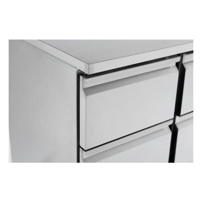 REFRIGERATED COUNTER 4 DRAWERS SKU 7950.0110 All Stop Trading