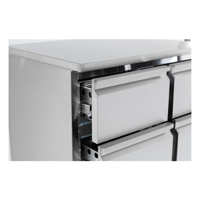 REFRIGERATED COUNTER 4 DRAWERS SKU 7950.0110 All Stop Trading