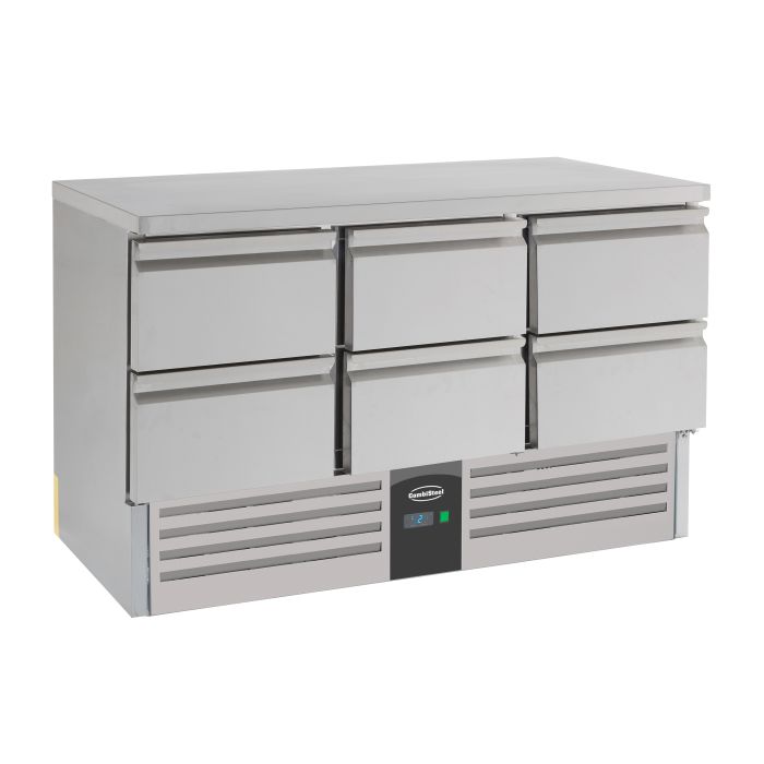 Refrigerated Counter 6 Drawers