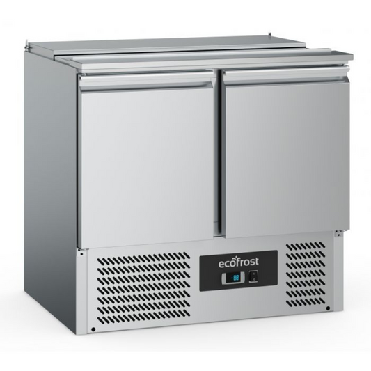 Combisteel - Ecofrost - Saladette 2 Doors 2,5x1/1GN Container - SKU 7950.5050  All Stop Trading