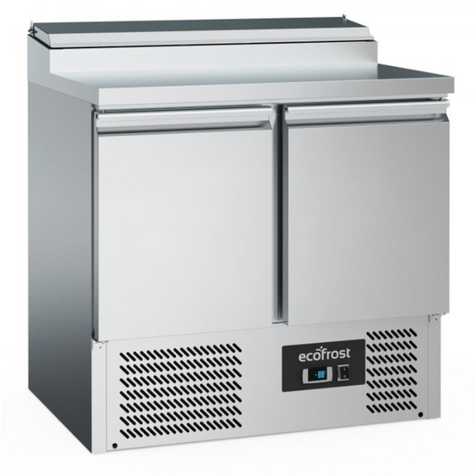Combisteel - Ecofrost - Saladette 2 Doors 5x 1/6GN Container - SKU 7950.5058 All Stop Trading