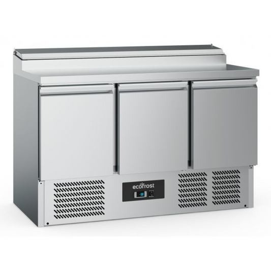 Combisteel - Ecofrost - Saladette 3 Doors 8x1/6GN Container - SKU 7950.5060 All Stop Trading