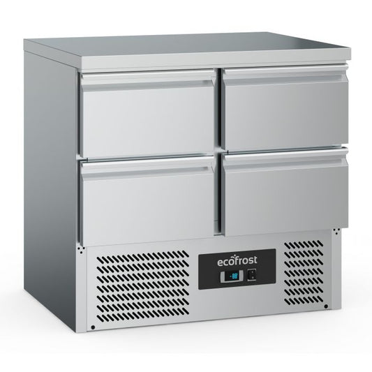 Combisteel - Ecofrost - Refrigerated Counter 4 Drawers - SKU 7950.5075 All Stop Trading