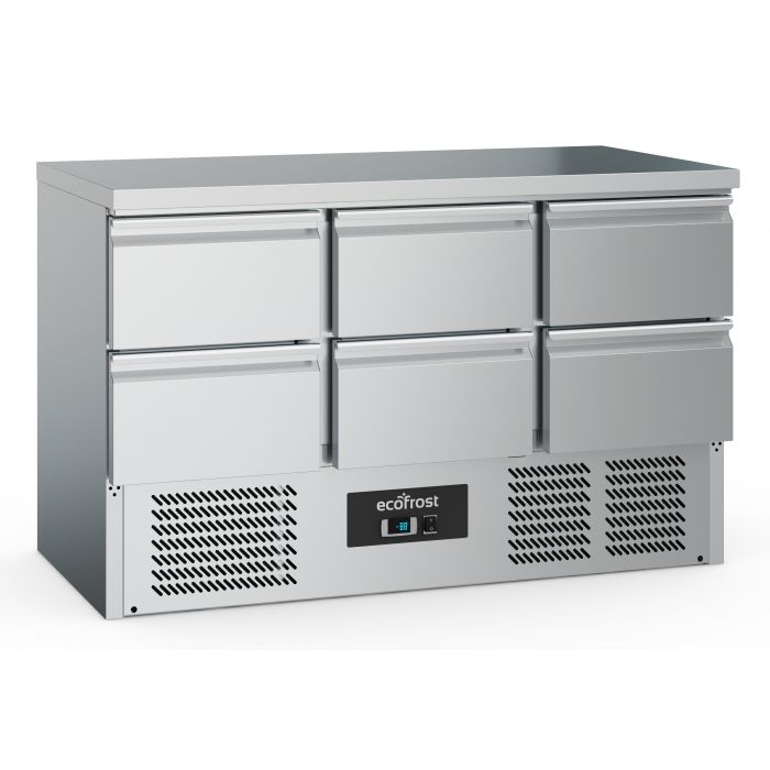 Combisteel - Ecofrost - Refrigerated Counter 6 Drawers - SKU 7950.5085 All Stop Trading