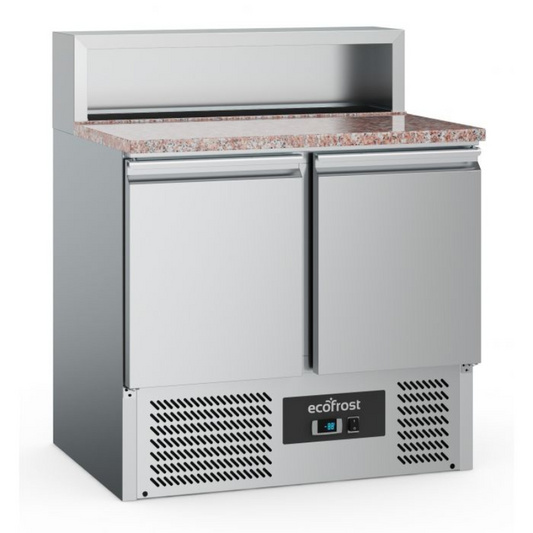 PIZZA COUNTER 2 DOORS 5x1/6GN CONTAINER - SKU 7950.5090