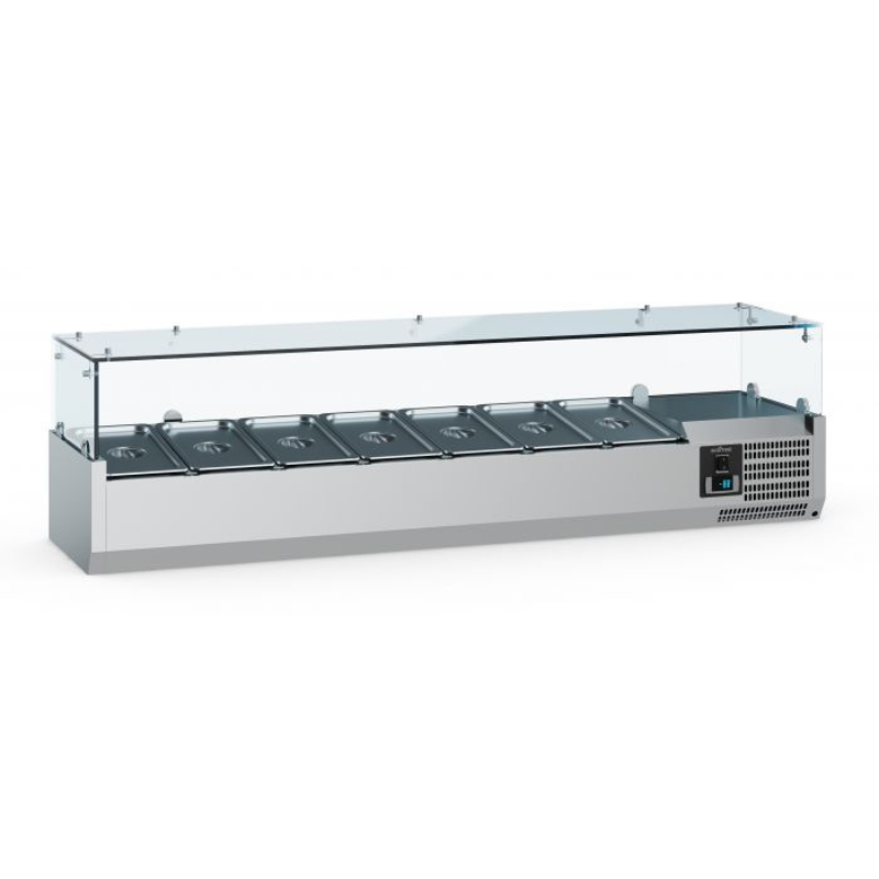 Combisteel - Ecofrost - Refrigerated Counter Top 1/4 GN x 8 -  SKU 7950.5121 All Stop Trading