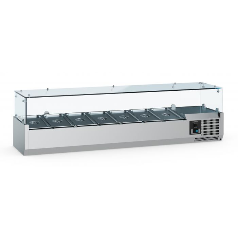 Combisteel - Ecofrost - Refrigerated Counter Top 1/3 GN x 9 -  SKU 7950.5133 All Stop Trading