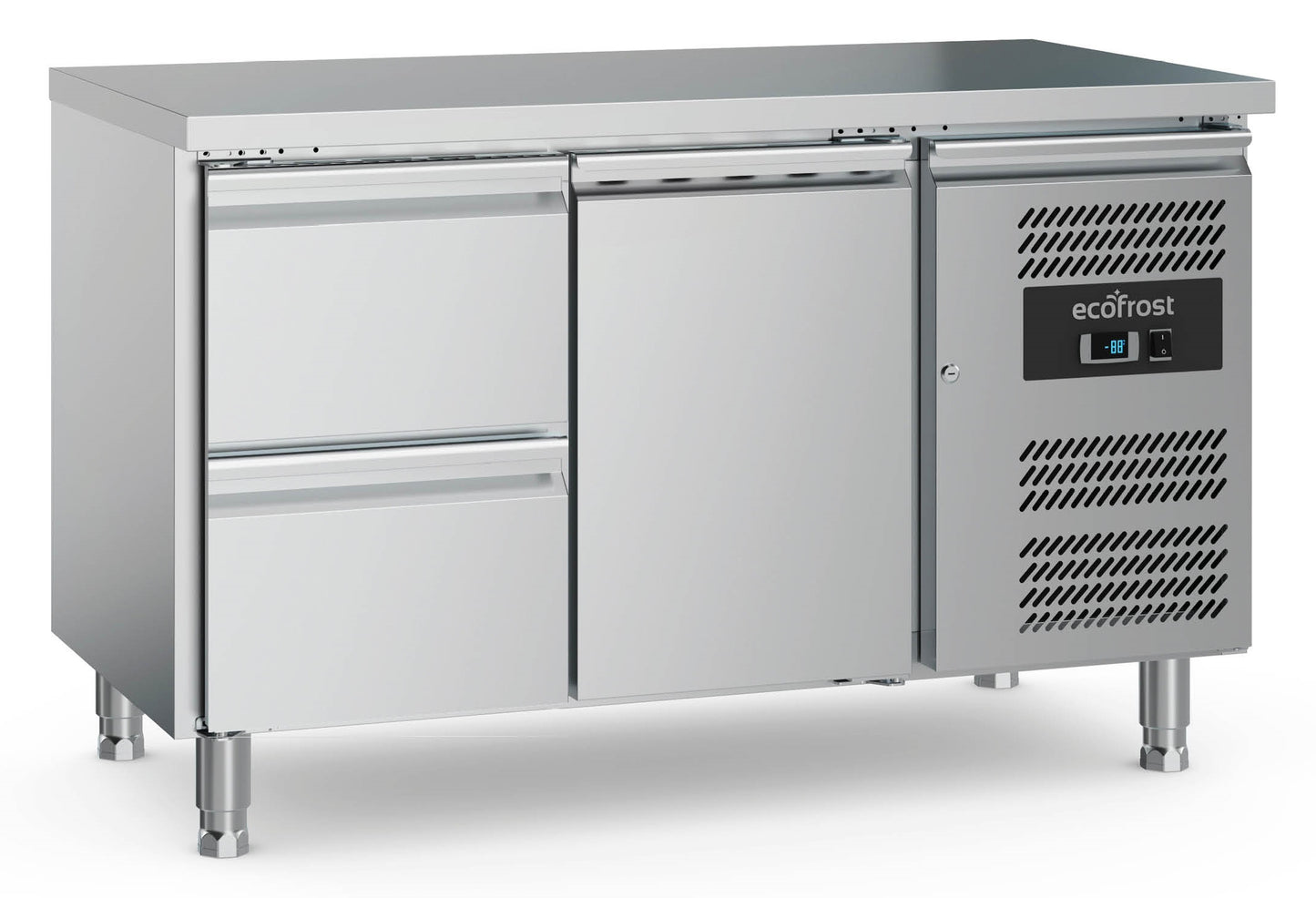 700-refrigerated-counter-1-door-and-2-drawers-with-adjustable-feet-sku-7950-5155